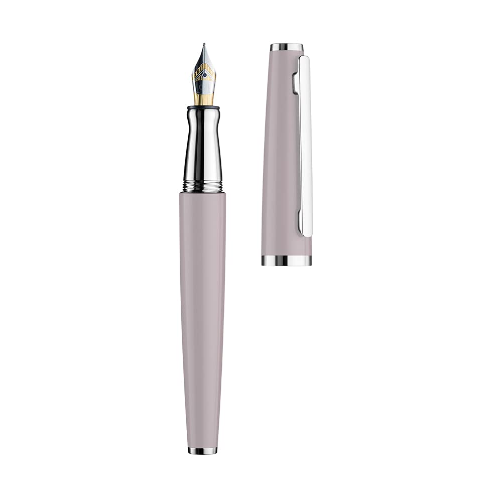 design06 Fountain Pen Shine Lilac Platin 018-11320 - Otto Hutt